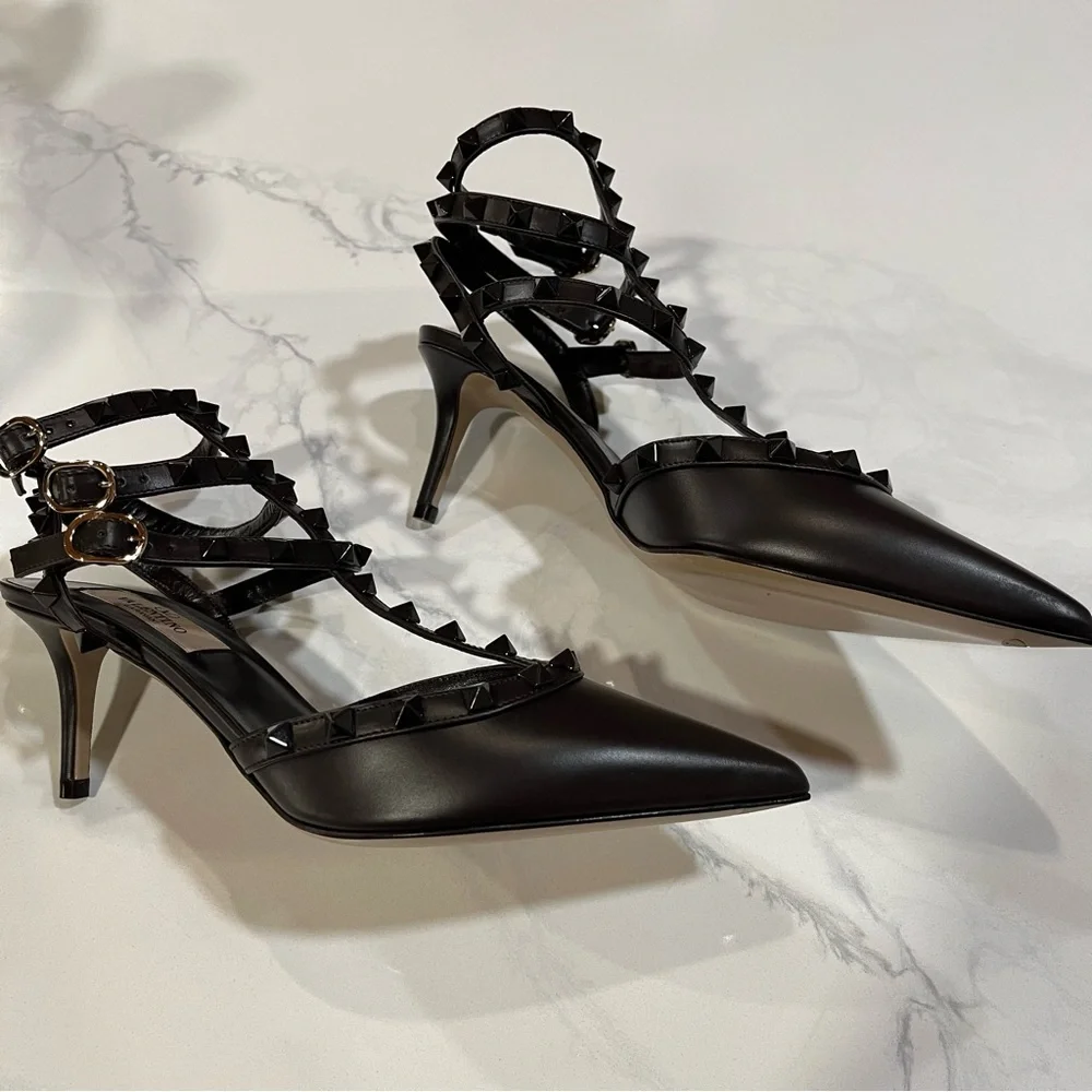 VALENTINO GARAVANI
Rockstud leather sandals - Picture 7 of 16